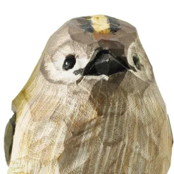 Wintergoldhähnchen Lindenholz handgeschnitzt