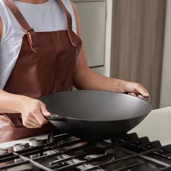 Wokpfanne Gusseisen
