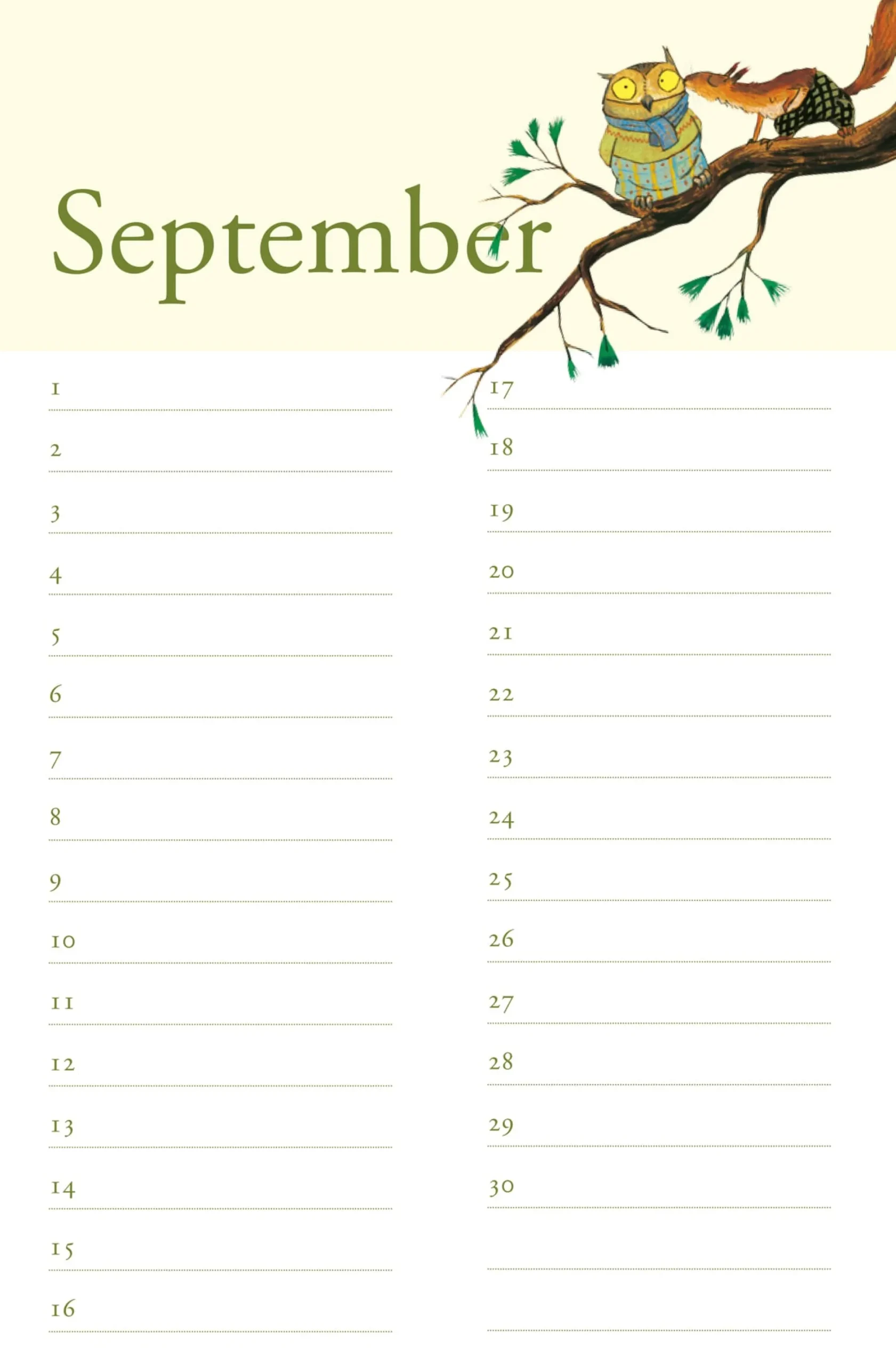 Wolf Erlbruchs Geburtstagskalender