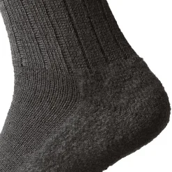 Wollsocke mit Walkfilzsohle