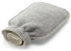 Wärmflasche Gummi Weiß