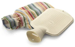 Wärmflasche mit Merinowollbezug