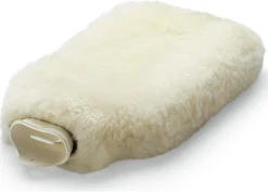 Wärmflaschenbezug Lammfell