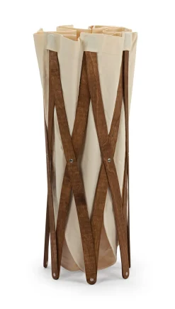 Wäschekorb Walnussholz