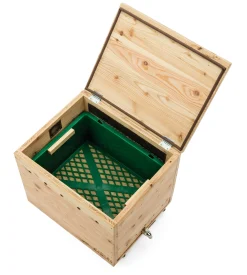 Wurmkiste Lärchenholz