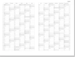 X47 Monatskalender 2026