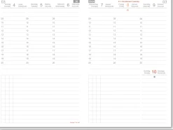 X47 Wochenkalender 2026