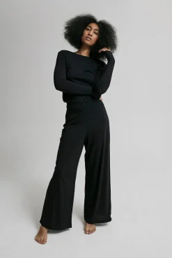 Yoga-Hose weites Bein